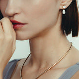 Kinn - Madeleine 3ctw Diamond Pear Pendant