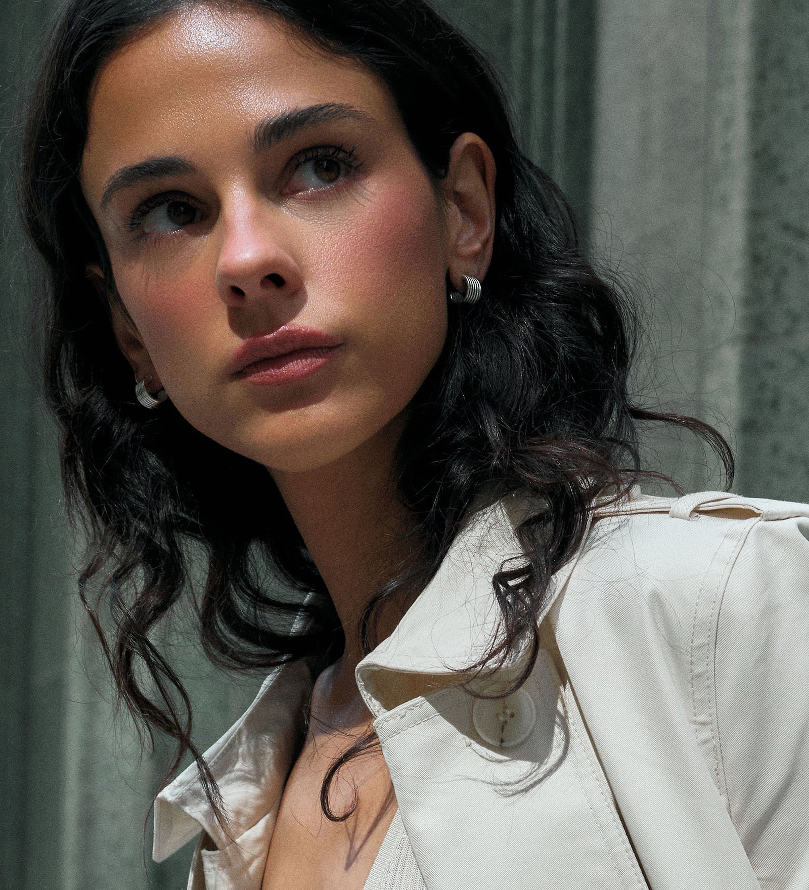 Kinn - Mercer Cuff Hoops Silver