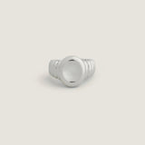 Kinn - Osla Oval Signet Ring Silver
