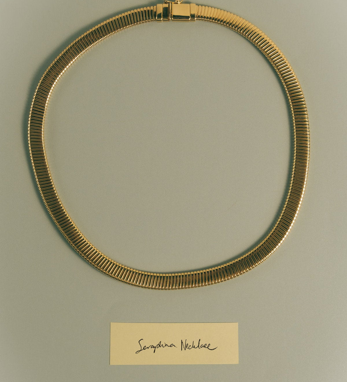 Kinn - Seraphina Flat Tubogas Necklace