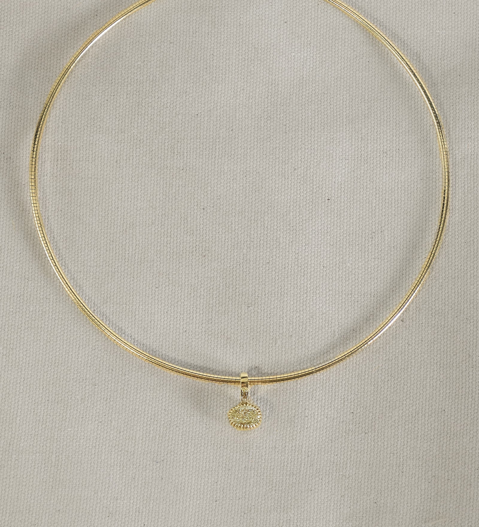 Kinn - Josephine Yellow Diamond Pendant