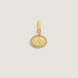 Kinn - Solis Ribbed Aurelia Yellow Diamond Pendant