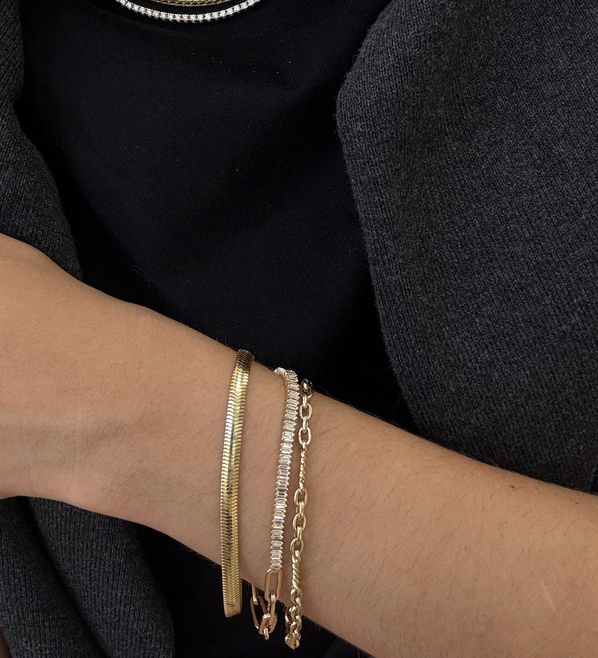 Kinn - Claire Twist Chain Bracelet