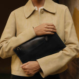 Metier - Incognito Clutch Atelier Calfskin Black