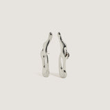Kinn - Elara Sculptural Earring Silver