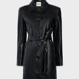 Aflalo - Elyra Jacket in Python Embossed Leather