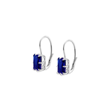 Dorsey - EMILE EARRINGS IN LAB BLUE SAPPHIRE