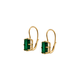 Dorsey - EMILE EARRINGS IN NANO EMERALD