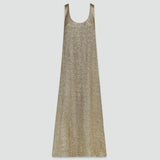 Aflalo - Emilien Dress in Silk Lamé