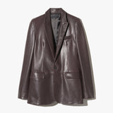 Nili Lotan - BELMONDE LEATHER TAILORED JACKET