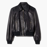 Nili Lotan - SUE LEATHER BOMBER JACKET