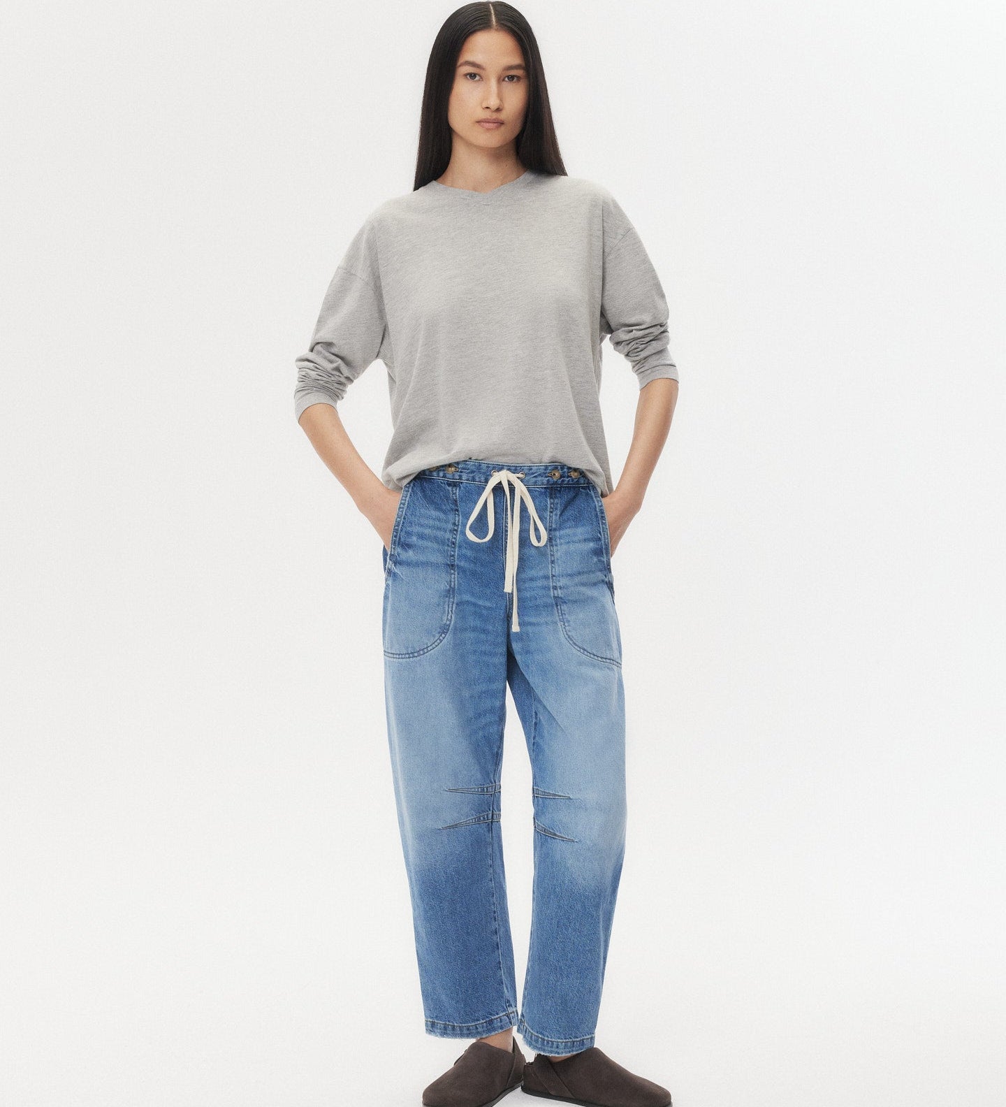 TWP - Jetties Beach Jean in Vintage Wash Denim