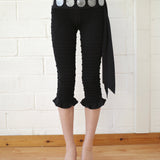 Conner Ives - The Shirred Capri with Mother of Pearl Belt