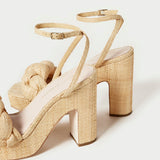 Loeffler Randall - Fae Natural Platform Heel