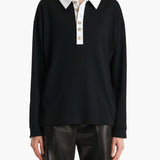 Khaite - Faithful Top in Black and White