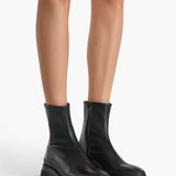 Khaite - Fallon Boot in Black Leather