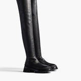 Khaite - Fallon Over-the-Knee Boot in Black Leather