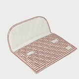 Loeffler Randall - Faris Brown Gingham Laptop Sleeve