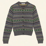 DÔEN - FAUSTINE CARDIGAN -- DASHWOOD FAIR ISLE