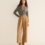 DÔEN - FAUSTINE CARDIGAN -- DASHWOOD FAIR ISLE