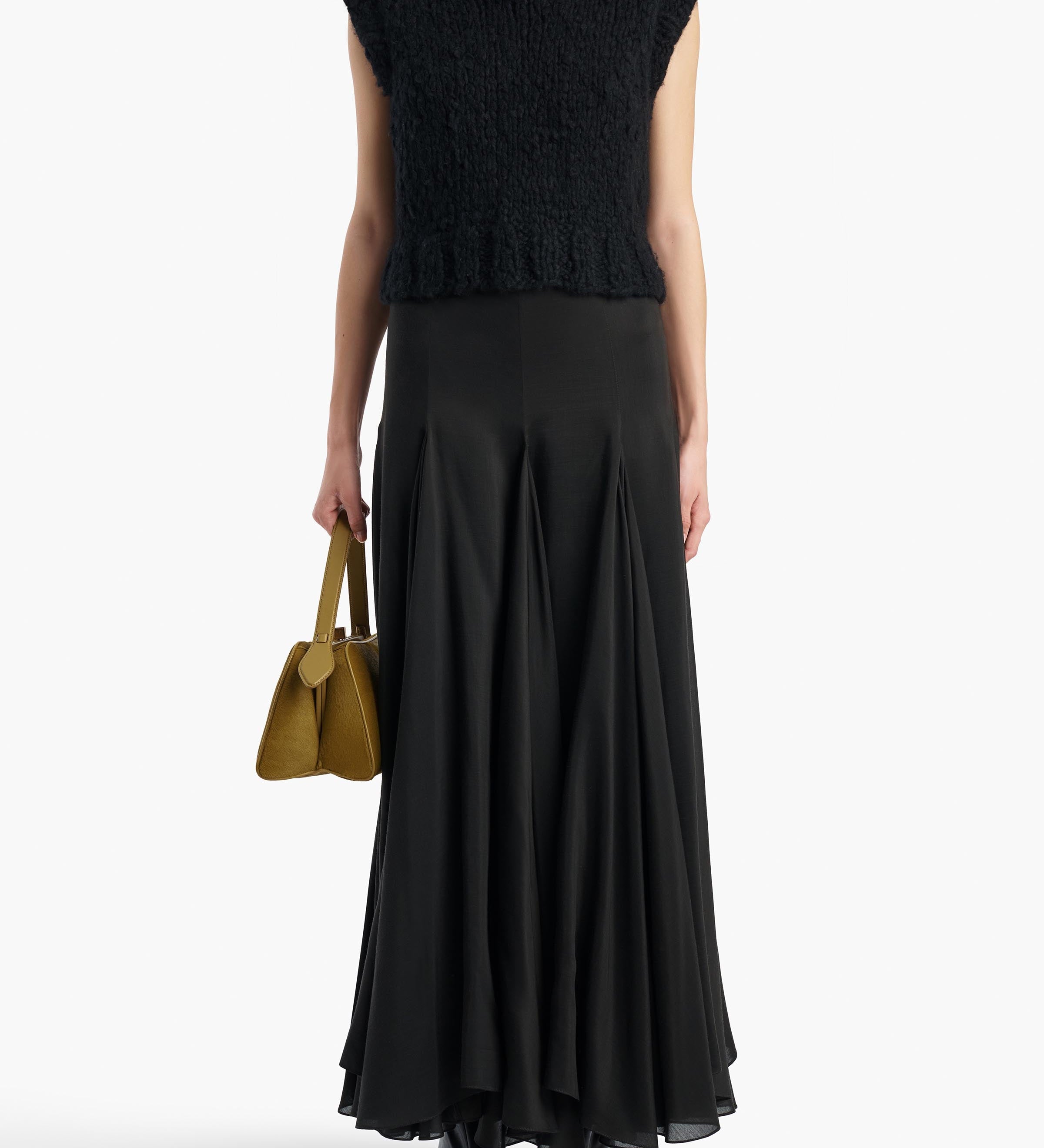 Khaite - Fawn Top in Black