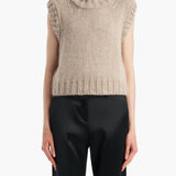 Khaite - Fawn Top in Sepia Multi