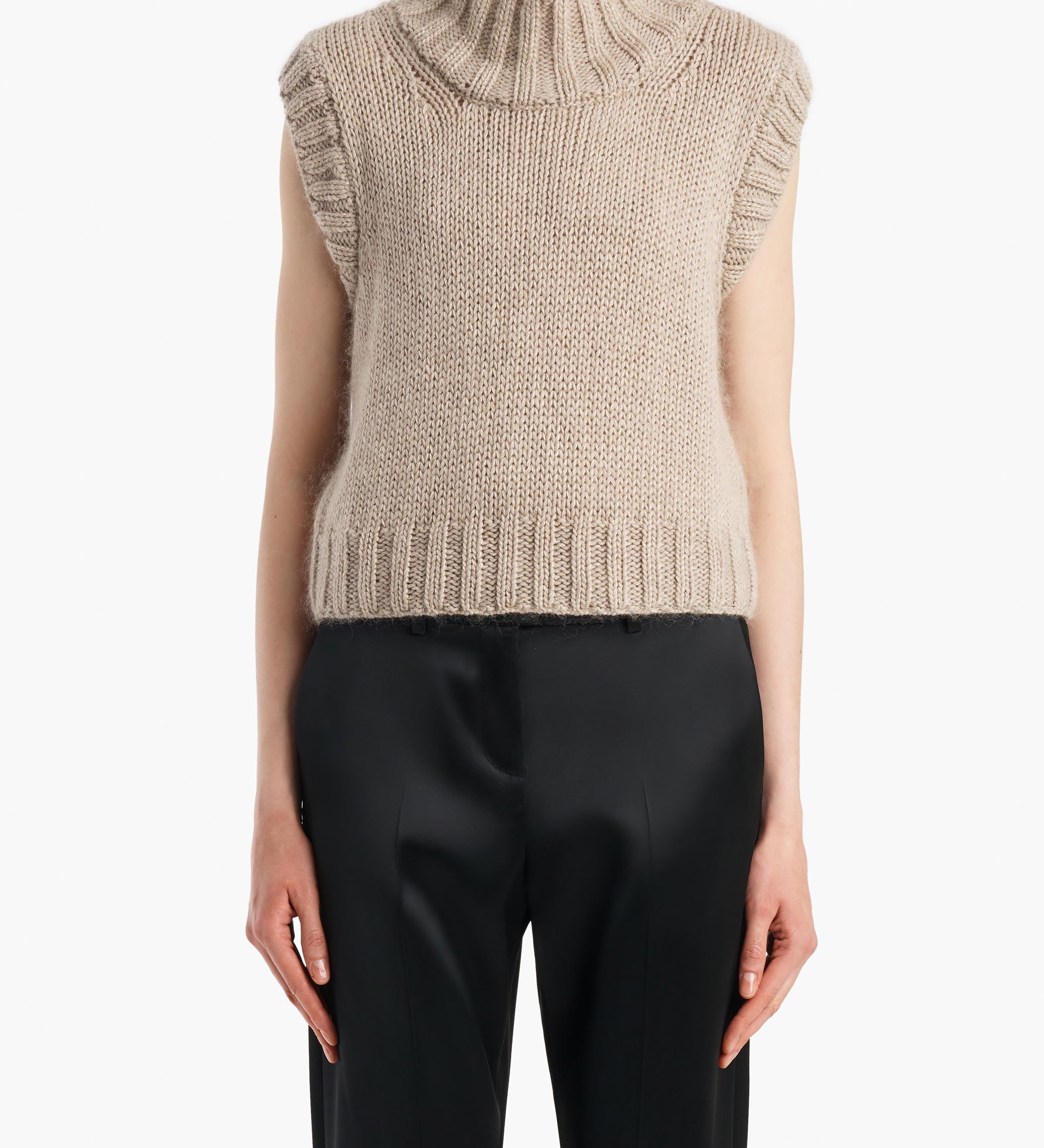 Khaite - Fawn Top in Sepia Multi