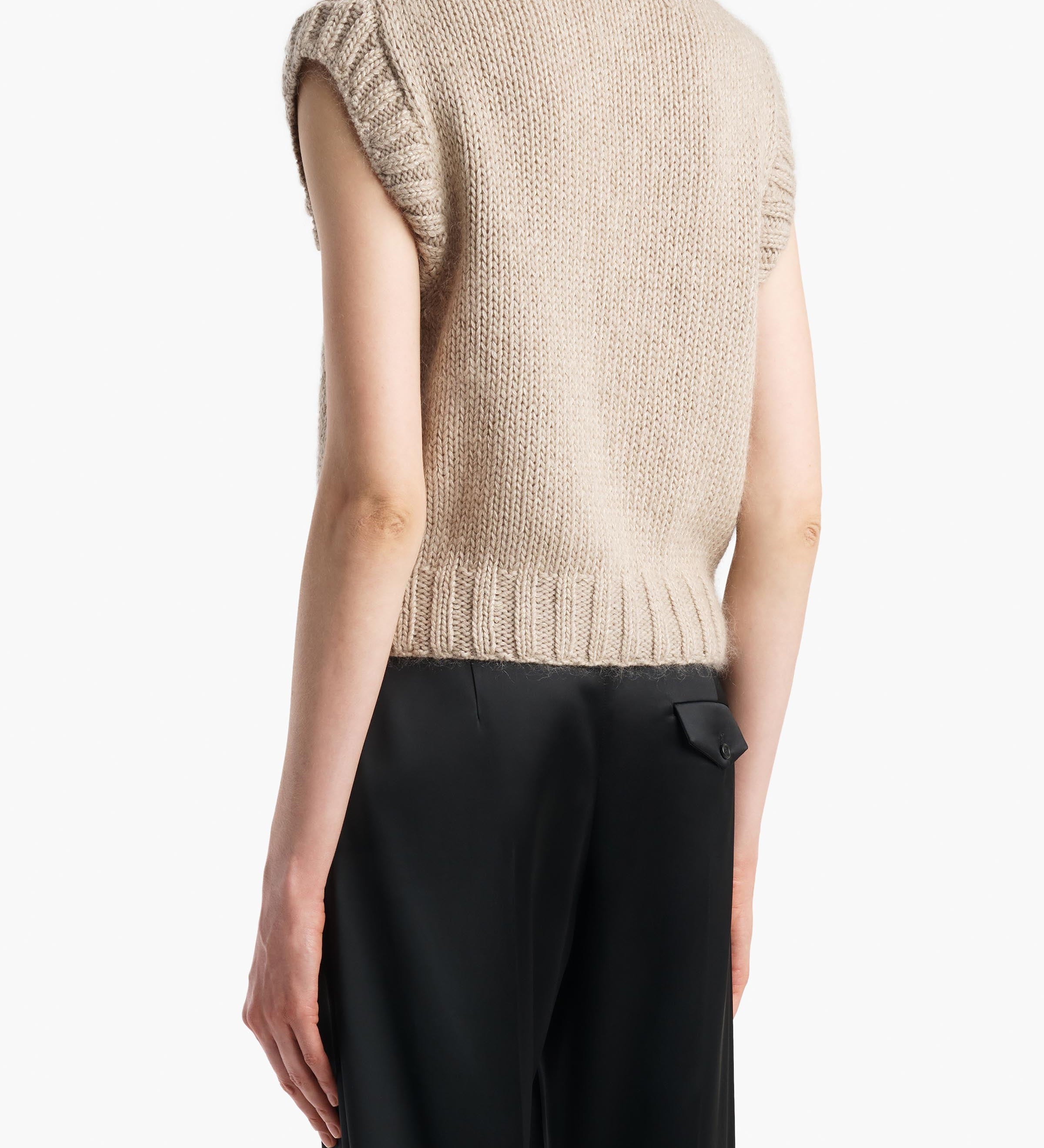 Khaite - Fawn Top in Sepia Multi