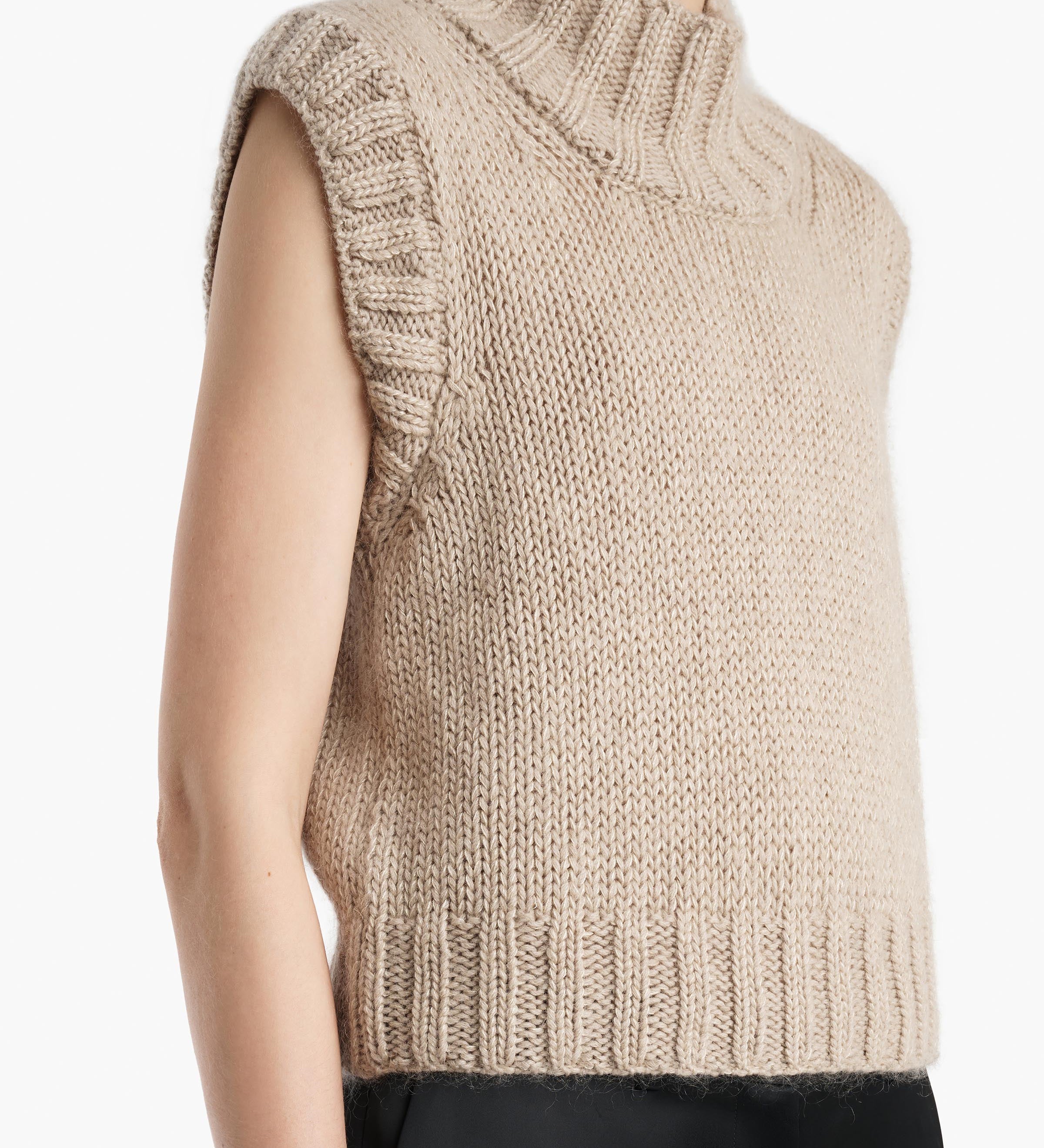 Khaite - Fawn Top in Sepia Multi