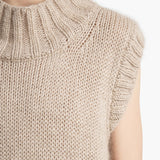 Khaite - Fawn Top in Sepia Multi