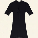 DÔEN - FAYBELLE DRESS -- NAVY