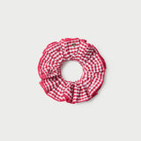 Loeffler Randall - Felice Red Gingham Layered Scrunchie