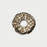 Loeffler Randall - Felice Butter Plaid Layered Scrunchie