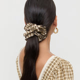 Loeffler Randall - Felice Butter Plaid Layered Scrunchie