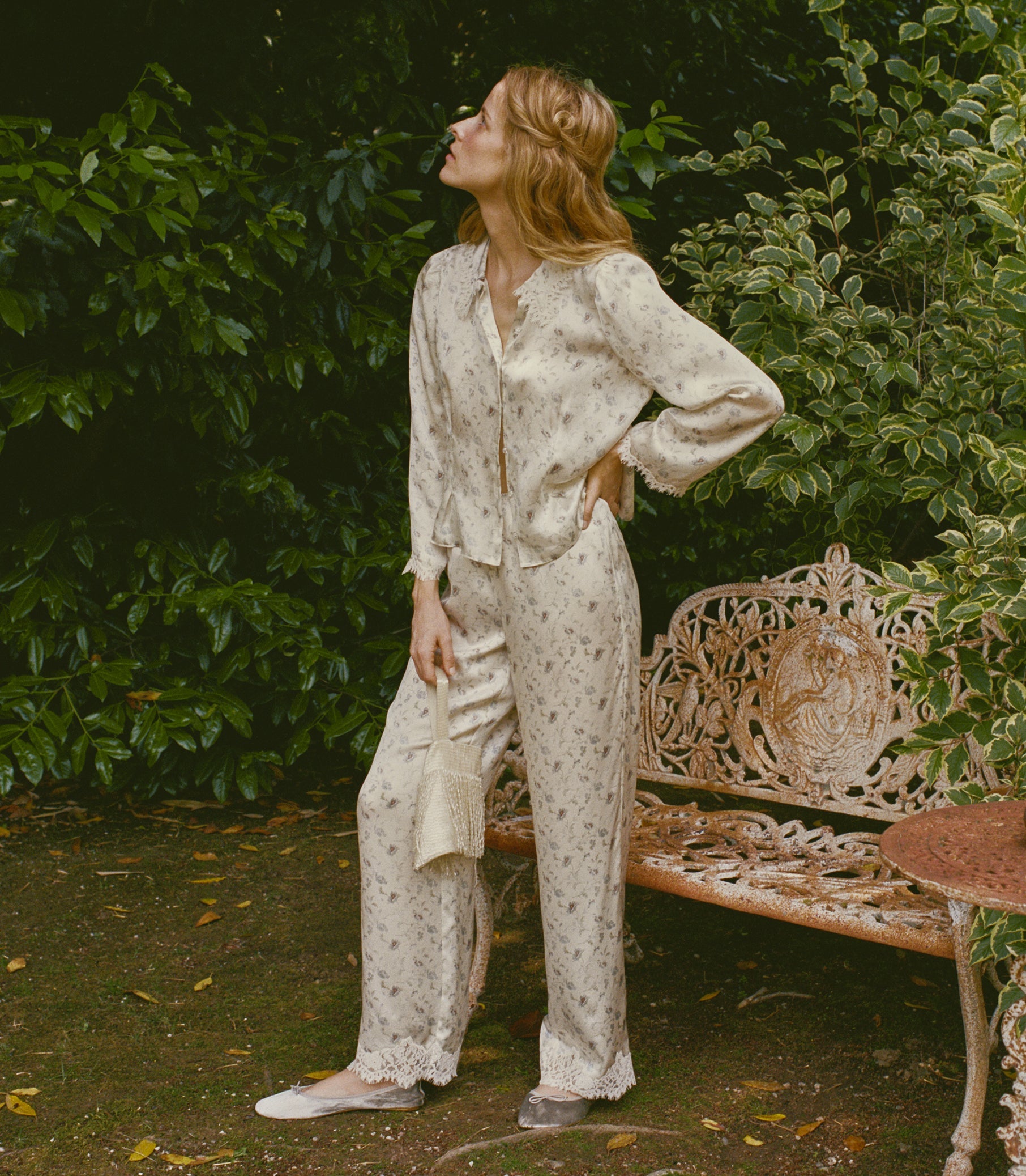 DOEN - FELISE PANT - - CAMELLIA BLOOM