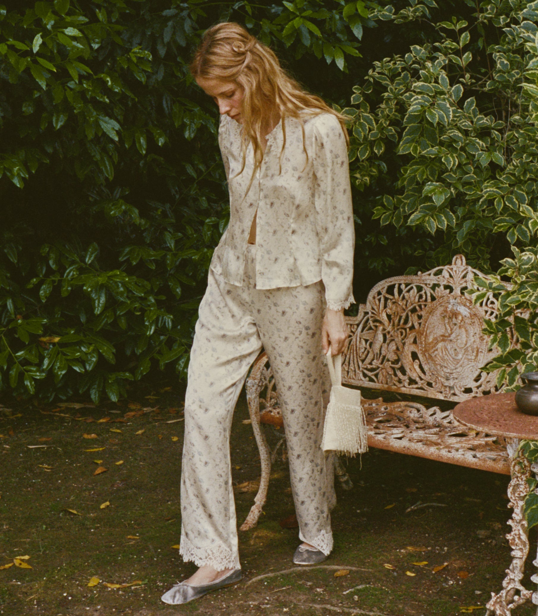 DOEN - FELISE PANT - - CAMELLIA BLOOM