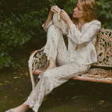 DOEN - FELISE PANT - - CAMELLIA BLOOM