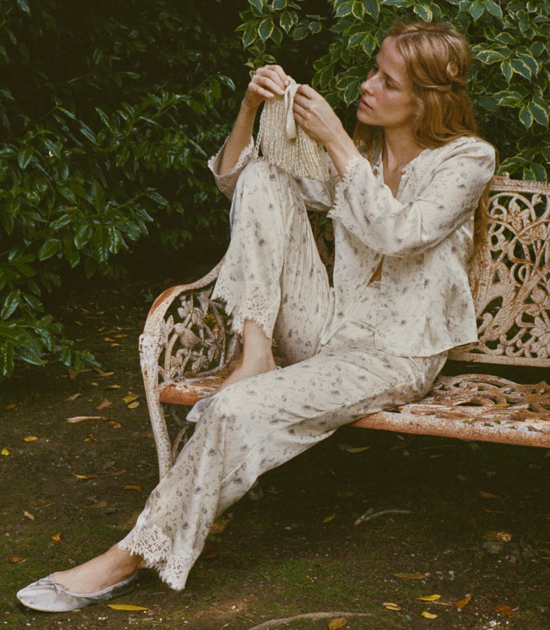 DOEN - FELISE PANT - - CAMELLIA BLOOM