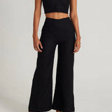 Faithfull - Ottavio Pants Plain Black - Final Sale