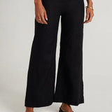 Faithfull - Ottavio Pants Plain Black - Final Sale