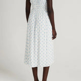 Faithfull - Ramonet Midi Dress Cairo Floral Print Blue - Final Sale