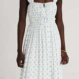 Faithfull - Ramonet Midi Dress Cairo Floral Print Blue - Final Sale