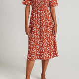 Faithfull - Velika Midi Dress Valencia Floral Print - Final Sale