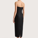Faithfull - Fleuri Midi Dress Black - Final Sale