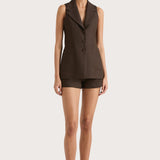 Faithfull - Josette Vest Chocolate - Final Sale