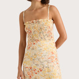 Faithfull - Sorana Midi Dress Adeline Floral Yellow- Final Sale