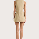 Faithfull - Eveline Mini Dress Caramel - Final Sale