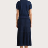 Faithfull - Sable Polo Shirt Navy - Final Sale