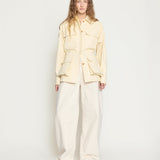 OSSOU - Field Jacket in Butter