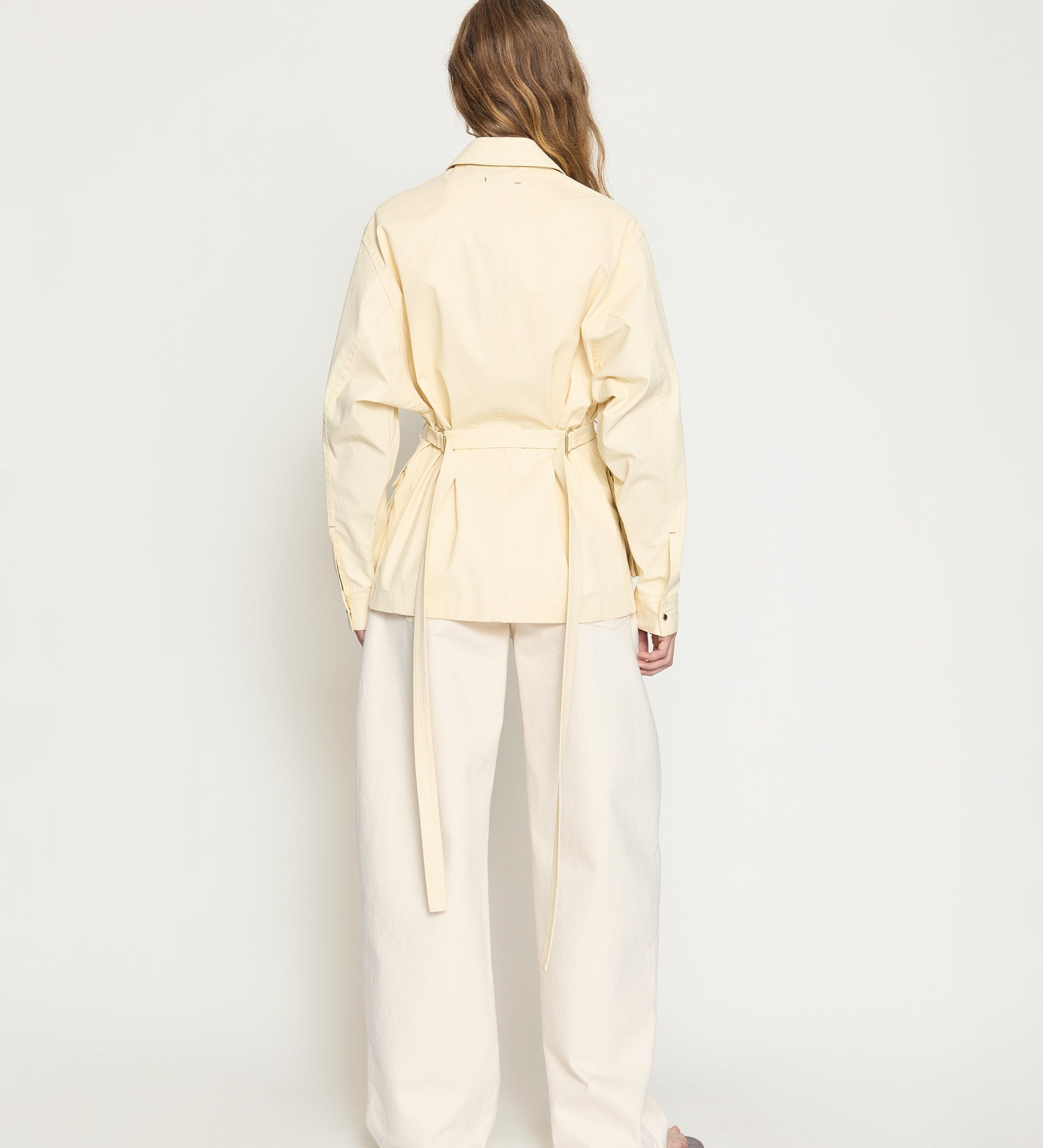 OSSOU - Field Jacket in Butter